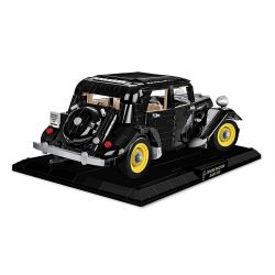 COBI 24336 non  CITROËN LỰC KÉO AVANT 11CV 1938 tỷ lệ 1:12 bộ đồ chơi xếp lắp ráp ghép mô hình Model Team CITROEN TRACTION AVANT 11CV 1938 Mô Hình Hiện Đại 2120 khối
