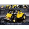 COBI 24341 24340 non  CITROËN 2CV CHARLESTON tỷ lệ 1:12 bộ đồ chơi xếp lắp ráp ghép mô hình Model Team CITROEN 2CV CHARLESTON Mô Hình Hiện Đại 1420 khối