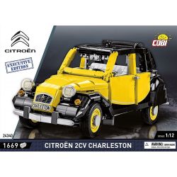 COBI 24341 24340 non  CITROËN 2CV CHARLESTON tỷ lệ 1:12 bộ đồ chơi xếp lắp ráp ghép mô hình Model Team CITROEN 2CV CHARLESTON Mô Hình Hiện Đại 1420 khối