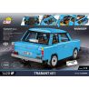 COBI 24330 24331 non  TRABANT 601 S DELUXE tỷ lệ 1:12 bộ đồ chơi xếp lắp ráp ghép mô hình Model Team Mô Hình Hiện Đại 1420 khối