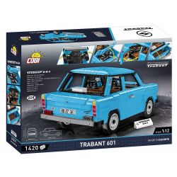 COBI 24330 24331 non  TRABANT 601 S DELUXE tỷ lệ 1:12 bộ đồ chơi xếp lắp ráp ghép mô hình Model Team Mô Hình Hiện Đại 1420 khối