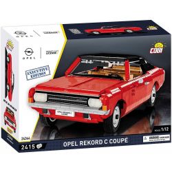 COBI 24344 24345 non  OPEL REKORD C COUPE tỷ lệ 1:12 bộ đồ chơi xếp lắp ráp ghép mô hình Model Team Mô Hình Hiện Đại 2195 khối
