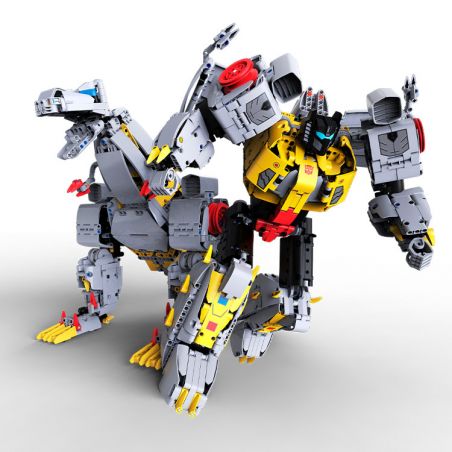 XIAOMI MITU MI ONEBOT OBWZT01HZB-2 OBWZT012 01HZB-2 non  KHỦNG LONG CƠ KHÍ GRIMLOCK bộ đồ chơi xếp lắp ráp ghép mô hình Transformers Robot Đại Chiến Người Máy Biến Hình 2000 khối