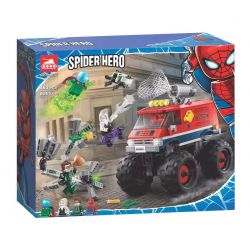NOT  SPIDER-MAN'S MONSTER TRUCK VS. MYSTERIO 76174 TANK 11637 xếp lắp ráp ghép mô hình XE TẢI QUÁI VẬT NGƯỜI NHỆN CỦA VS MYSTERIO Marvel Super Heroes Siêu Anh Hùng Marvel 439 khối