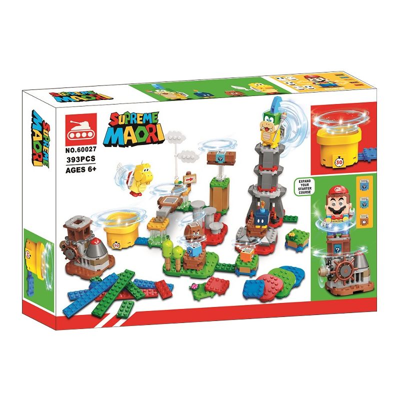 NOT  MASTER YOUR ADVENTURE 71380 LARI BELA 60027 xếp lắp ráp ghép mô hình SUPER MARIO BỘ CÔNG CỤ TẠO CUỘC PHIÊU LƯU ĐỘC QUYỀN TÙY CHỈNH LÀM CHỦ CỦA BẠN Thợ Sửa Ống Nước 366 khối