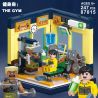 JIESTAR 87015 non  DREAMWORKS PHÒNG TẬP THỂ DỤC bộ đồ chơi xếp lắp ráp ghép mô hình THE GYM 247 khối