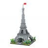 FUN IMAGINATION LZ8002 8002 non  THÁP EIFFEL bộ đồ chơi xếp lắp ráp ghép mô hình Buildings 4173 khối