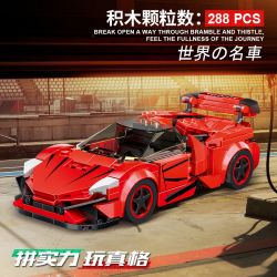 ACHKO 50022 REBRICKABLE MOC-40946 40946 MOC40946 non  REAKKEN. bộ đồ chơi xếp lắp ráp ghép mô hình Racers LYKAN HYPERSPORT Đua Tốc Độ 292 khối