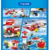 FORANGE FC3106 3106 non  GIẢI CỨU CUỘC KHỦNG HOẢNG NGỌN HẢI ĐĂNG bộ đồ chơi xếp lắp ráp ghép mô hình Fire Rescure FIRE FIGHTERS Cứu Hỏa 389 khối