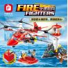 FORANGE FC3106 3106 non  GIẢI CỨU CUỘC KHỦNG HOẢNG NGỌN HẢI ĐĂNG bộ đồ chơi xếp lắp ráp ghép mô hình Fire Rescure FIRE FIGHTERS Cứu Hỏa 389 khối