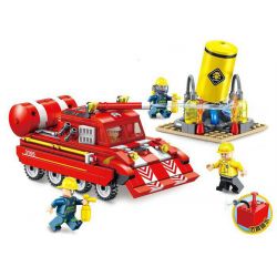 FORANGE FC3105 3105 non  BÌNH CỨU HỎA PHUN NƯỚC bộ đồ chơi xếp lắp ráp ghép mô hình Fire Rescure FIRE FIGHTERS 455 khối