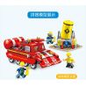 FORANGE FC3105 3105 non  BÌNH CỨU HỎA PHUN NƯỚC bộ đồ chơi xếp lắp ráp ghép mô hình Fire Rescure FIRE FIGHTERS 455 khối