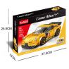 ACHKO 50008 YIMU 77010 GAOMISI T1013 1013 REBRICKABLE MOC-47766 47766 MOC47766 non  PORSCHE 911 TURBO bộ đồ chơi xếp lắp ráp ghép mô hình Racers Đua Tốc Độ 317 khối