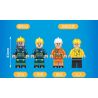 FORANGE FC3105 3105 non  BÌNH CỨU HỎA PHUN NƯỚC bộ đồ chơi xếp lắp ráp ghép mô hình Fire Rescure FIRE FIGHTERS 455 khối
