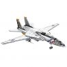 JUHANG TECHNOLOGY 88018 REOBRIX 33032 non  MÁY BAY TIÊM KÍCH F-14 TOMCAT bộ đồ chơi xếp lắp ráp ghép mô hình Military Army F-14 FIGHTER TOMCAT Quân Sự Bộ Đội 1600 khối