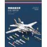 JUHANG TECHNOLOGY 88018 REOBRIX 33032 non  MÁY BAY TIÊM KÍCH F-14 TOMCAT bộ đồ chơi xếp lắp ráp ghép mô hình Military Army F-14 FIGHTER TOMCAT Quân Sự Bộ Đội 1600 khối