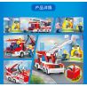 FORANGE FC3103 3103 non  XE CHỮA CHÁY DẠNG THANG bộ đồ chơi xếp lắp ráp ghép mô hình Fire Rescure FIRE FIGHTERS Cứu Hỏa 276 khối