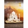 BEAUTY AND 13012 non  CUỐN SÁCH TAJ MAHAL bộ đồ chơi xếp lắp ráp ghép mô hình Buildings MAGIC BOOK 768 khối