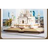 BEAUTY AND 13012 non  CUỐN SÁCH TAJ MAHAL bộ đồ chơi xếp lắp ráp ghép mô hình Buildings MAGIC BOOK 768 khối