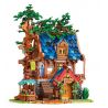 REOBRIX 66008 non  NHÀ TRÊN CÂY bộ đồ chơi xếp lắp ráp ghép mô hình Medieval Castle TREE HOUSE Chiến Tranh Trung Cổ 2566 khối