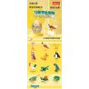 SLUBAN M38-B0969 B0969 0969 M38B0969 38-B0969 non  BLIND BOX OVIBAN ĐỘNG VẬT SERIES 6 CHAMELEONS ĐẦY MÀU SẮC KẾT HỢP FIT PHOENIX BIRDS bộ đồ chơi xếp lắp ráp ghép mô hình Creator QBRICKS EGG Sáng Tạo