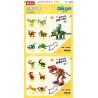 SLUBAN M38-B0796 B0796 0796 M38B0796 38-B0796 non  BLIND BOX DINOSAUR SERIES 6 RỒNG TAM GIÁC KẾT HỢP LỚP PHỦ bộ đồ chơi xếp lắp ráp ghép mô hình Jurassic World QBRICKS EGG Thế Giới Khủng Long