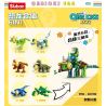 SLUBAN M38-B0796 B0796 0796 M38B0796 38-B0796 non  BLIND BOX DINOSAUR SERIES 6 RỒNG TAM GIÁC KẾT HỢP LỚP PHỦ bộ đồ chơi xếp lắp ráp ghép mô hình Jurassic World QBRICKS EGG Thế Giới Khủng Long
