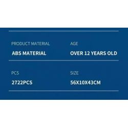 REOBRIX 66006 non  LÂU ĐÀI SƯ TỬ VÀNG bộ đồ chơi xếp lắp ráp ghép mô hình Medieval Castle GOLDEN LION CASTLE Chiến Tranh Trung Cổ 2722 khối