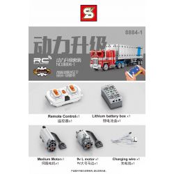SHENG YUAN SY 8884 8884-1 non  TRỤ CỘT OPTIMUS. bộ đồ chơi xếp lắp ráp ghép mô hình  Kỹ Thuật Công Nghệ Cao Mô Hình Phương Tiện 2073 khối