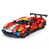 SEMBO 701950 SHENG YUAN SY 8613 8613-1 non  FERRARI 488 GTE. tỷ lệ 1:14 bộ đồ chơi xếp lắp ráp ghép mô hình  Kỹ Thuật Công Nghệ Cao Mô Hình Phương Tiện 1206 khối