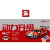 SEMBO 701950 SHENG YUAN SY 8613 8613-1 non  FERRARI 488 GTE. tỷ lệ 1:14 bộ đồ chơi xếp lắp ráp ghép mô hình  Kỹ Thuật Công Nghệ Cao Mô Hình Phương Tiện 1206 khối