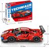 SEMBO 701950 SHENG YUAN SY 8613 8613-1 non  FERRARI 488 GTE. tỷ lệ 1:14 bộ đồ chơi xếp lắp ráp ghép mô hình  Kỹ Thuật Công Nghệ Cao Mô Hình Phương Tiện 1206 khối