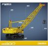 MouldKing 17001 Mould King 17001 REBRICKABLE MOC-25458 25458 MOC25458 non  CẨU TRỤC BÁNH XÍCH bộ đồ chơi xếp lắp ráp ghép mô hình  CRAWLER CRANE RC Kỹ Thuật Công Nghệ Cao Mô Hình Phương Tiện 1205 khối