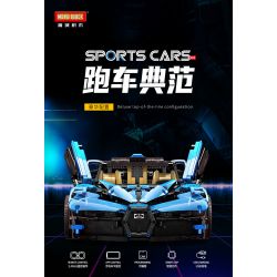 MOYU BLOCK MY88008 88008 non  SAO CỨU HỎA BUGATTI. bộ đồ chơi xếp lắp ráp ghép mô hình  BUGATTI BOLIDE Kỹ Thuật Công Nghệ Cao Mô Hình Phương Tiện 3101 khối