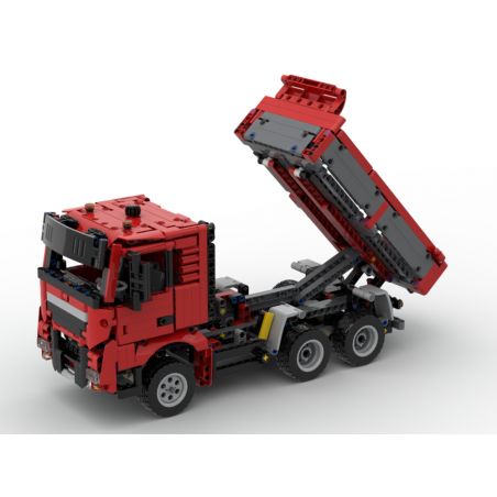 MouldKing 15025 Mould King 15025 REBRICKABLE MOC-39048 39048 MOC39048 non  XE TẢI TỰ ĐỔ bộ đồ chơi xếp lắp ráp ghép mô hình  MAN TGX DUMP TRUCK Kỹ Thuật Công Nghệ Cao Mô Hình Phương Tiện 1032 khối