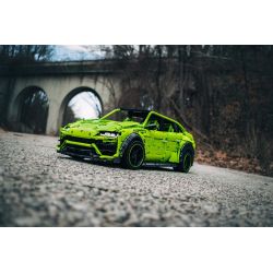 REBRICKABLE MOC-96212 96212 MOC96212 non  LAMBORGHINI URUS tỷ lệ 1:8 bộ đồ chơi xếp lắp ráp ghép mô hình 4086 khối