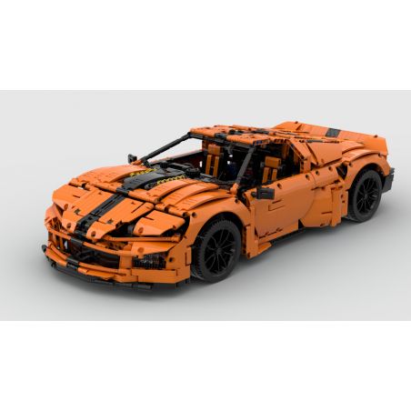 REBRICKABLE MOC-47799 47799 MOC47799 non  FUSION GT Z88 tỷ lệ 1:8 bộ đồ chơi xếp lắp ráp ghép mô hình 3594 khối