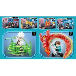 PRCK 69620 non  GHOST SỢ HÃI. bộ đồ chơi xếp lắp ráp ghép mô hình Collectable Minifigures KILL GHOSTS KNIFE Búp Bê Sưu Tầm