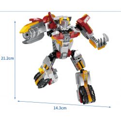 FORANGE FC1005 1005 non  THẦN CHIẾN TRANH bộ đồ chơi xếp lắp ráp ghép mô hình Lung Tung Thuộc Nhiều Thể Loại TRANSFORMED MARS 437 khối