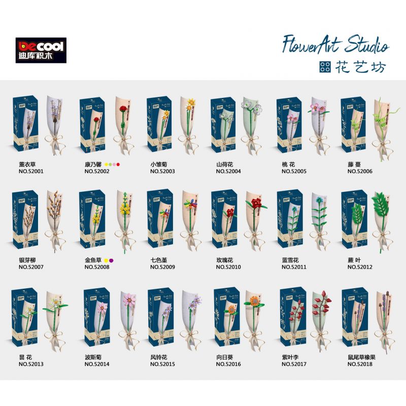 Decool 52001 52002 52003 52004 52005 52006 52007 52008 52009 52010 52011 52012 52013 52014 52015 52016 52017 52018 Jisi 52001 52002 52003 52004 52005 52006 52007 52008 52009 52010 52011 52012 52013 52014 52015 52016 52017 52018 non  HỘI THẢO HOA 18. bộ đồ chơi xếp lắp ráp ghép mô hình Creator Expert FLOWER ART STUDIO Chuyên Gia Sáng Tạo 1565 khối