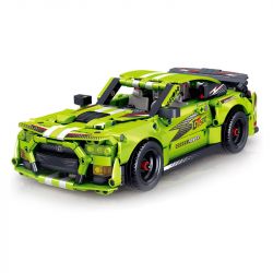 ZHEGAO QL1244 1244 non  XE LÙI GT500 bộ đồ chơi xếp lắp ráp ghép mô hình  MACHINERY Kỹ Thuật Công Nghệ Cao Mô Hình Phương Tiện 613 khối