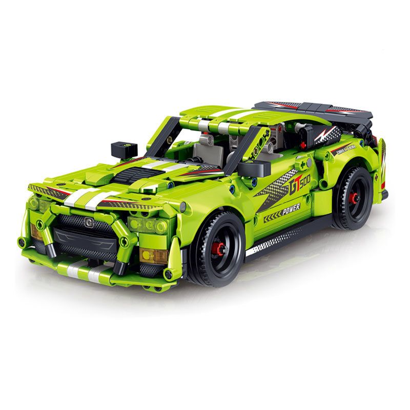 ZHEGAO QL1244 1244 non  XE LÙI GT500 bộ đồ chơi xếp lắp ráp ghép mô hình  MACHINERY Kỹ Thuật Công Nghệ Cao Mô Hình Phương Tiện 613 khối