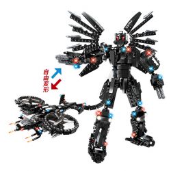 WOMA C0565 0565 non  MÁY BAY CHIẾN ĐẤU VŨ TRANG HAI LƯỠI BLACK SCORPION bộ đồ chơi xếp lắp ráp ghép mô hình City SWAT CORPS Thành Phố 650 khối
