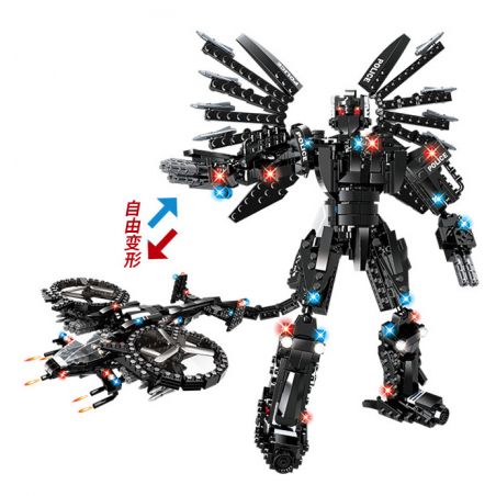 WOMA C0565 0565 non  MÁY BAY CHIẾN ĐẤU VŨ TRANG HAI LƯỠI BLACK SCORPION bộ đồ chơi xếp lắp ráp ghép mô hình City SWAT CORPS Thành Phố 650 khối