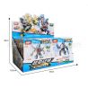 GUDI 8707 non  ĐẠI CHIẾN ROBOT BIẾN HÌNH 8 TRONG 1 bộ đồ chơi xếp lắp ráp ghép mô hình Power Rangers Super Sentai 5 Anh Em Siêu Nhân