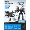 WOMA C0565 0565 non  MÁY BAY CHIẾN ĐẤU VŨ TRANG HAI LƯỠI BLACK SCORPION bộ đồ chơi xếp lắp ráp ghép mô hình City SWAT CORPS Thành Phố 650 khối