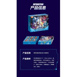 BLOKS 73003 non  CUỐN SÁCH CỰC NỔI TIẾNG SỨ MỆNH ANH HÙNG bộ đồ chơi xếp lắp ráp ghép mô hình Movie & Game Phim Và Trò Chơi