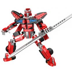 FORANGE FC1001 1001 non  THẦN CHIẾN TRANH bộ đồ chơi xếp lắp ráp ghép mô hình Lung Tung Thuộc Nhiều Thể Loại TRANSFORMED MARS 358 khối