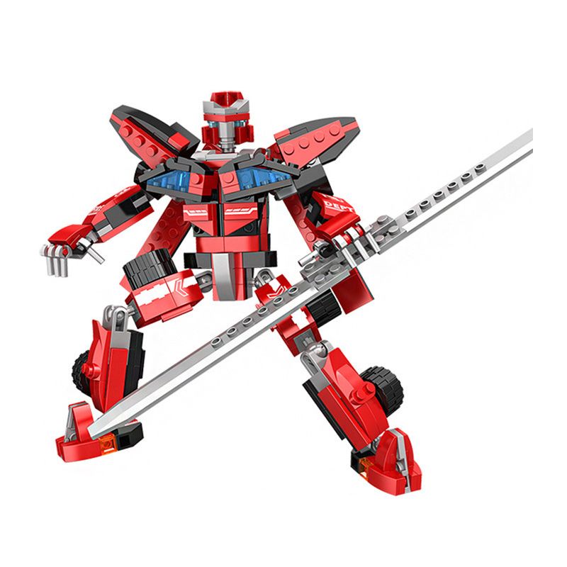 FORANGE FC1001 1001 non  THẦN CHIẾN TRANH bộ đồ chơi xếp lắp ráp ghép mô hình Lung Tung Thuộc Nhiều Thể Loại TRANSFORMED MARS 358 khối