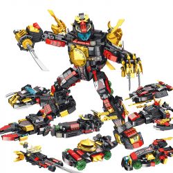 PanlosBrick 633070 Panlos Brick 633070 non  ĐÔ ĐỐC CHIẾN BINH 8 KẾT HỢP bộ đồ chơi xếp lắp ráp ghép mô hình Creator ADMIRAL WARRIOR Sáng Tạo 767 khối